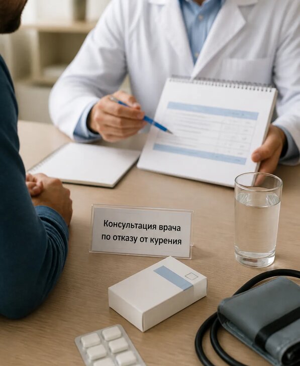 Консультация врача по отказу от курения для взрослых в Салавате